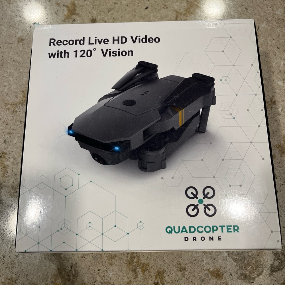 Quadcopter Drone Record Live HD Video with 120 Degree Vision Dual Camera WiFi